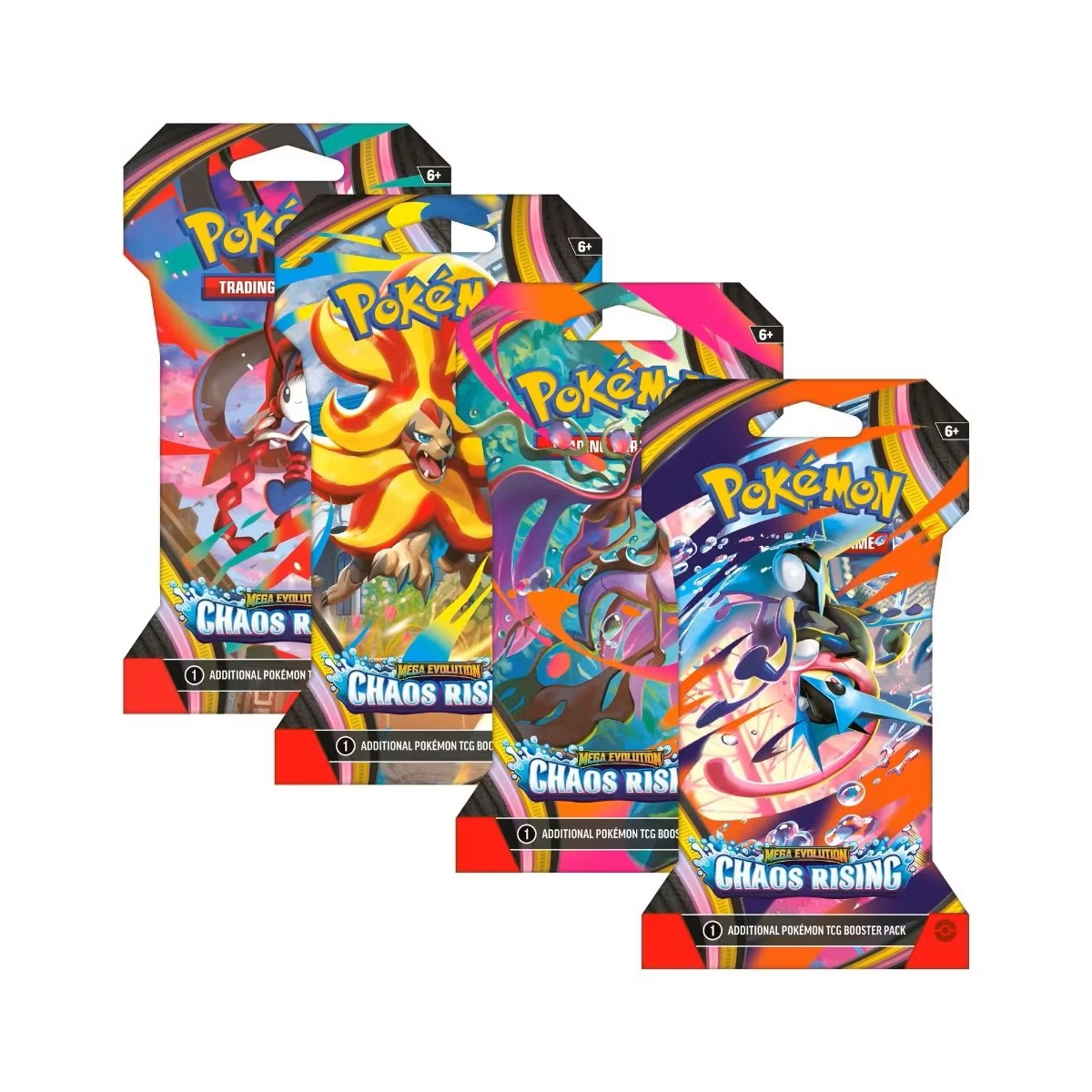 Mega Evolution Chaos Rising Sleeved Booster